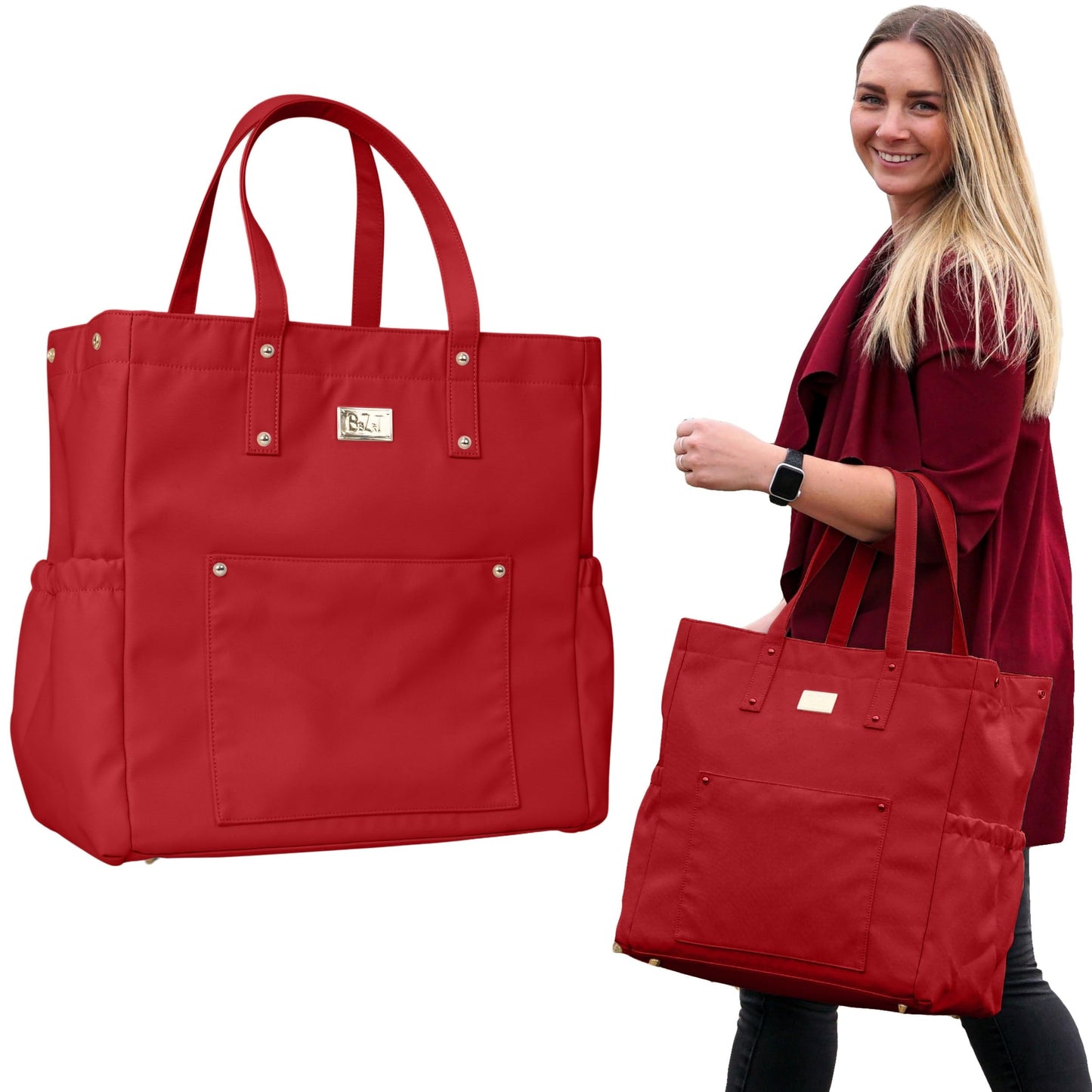 Tote bag for Women, 900 D Oxford Lightweight Spacious Tote Handbags, Shoulder Bag for Women | Multifunctional| Durable