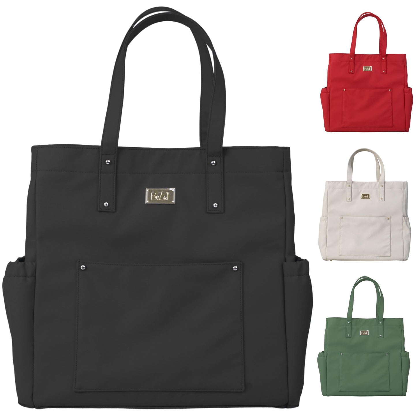 Large Premium Lightweight Spacious Women's Tote| Shoulder Bag| Handbag | Multifunctional| Durable| Sophisticated (Red)