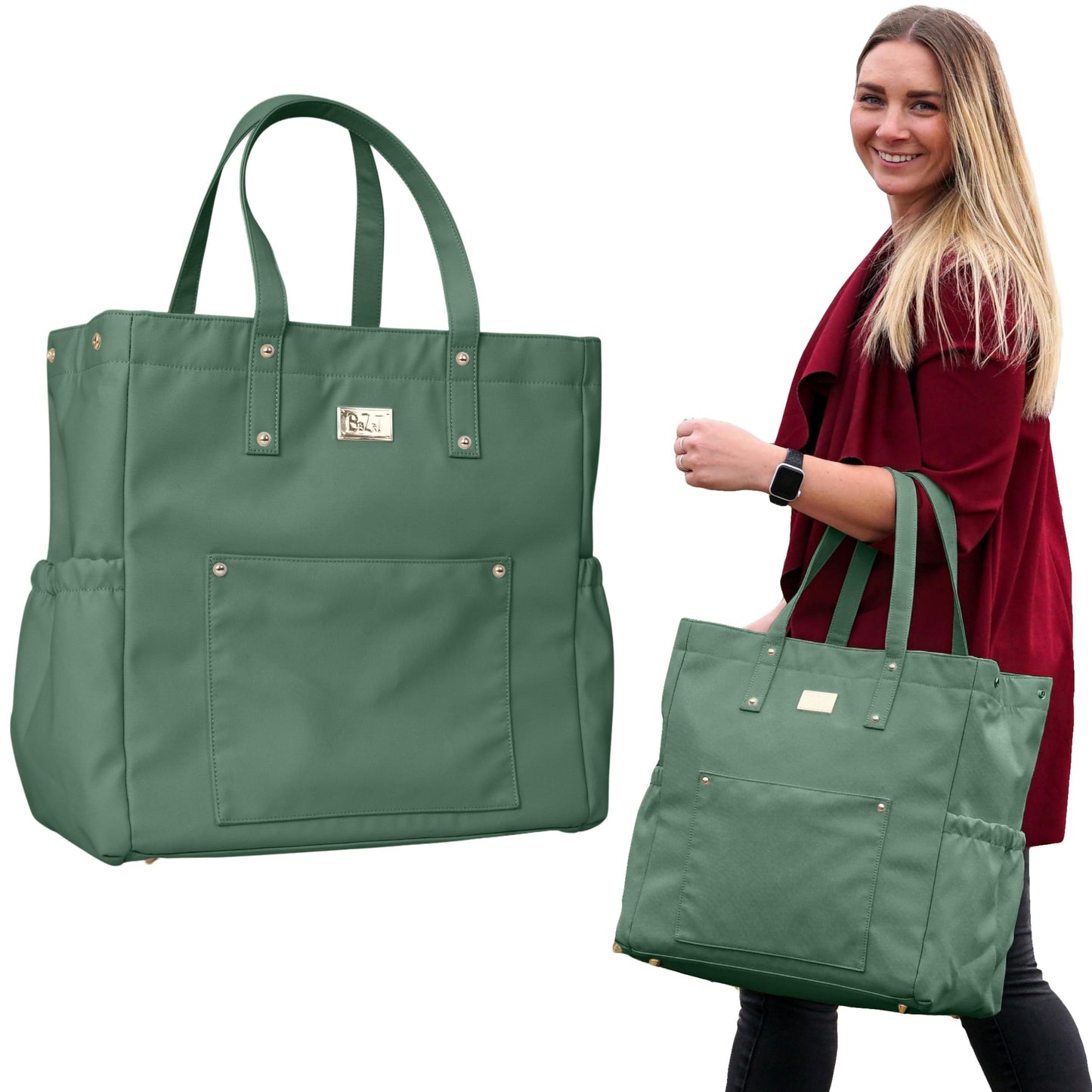 Tote bag for Women, 900 D Oxford Lightweight Spacious Tote Handbags, Shoulder Bag for Women | Multifunctional| Durable