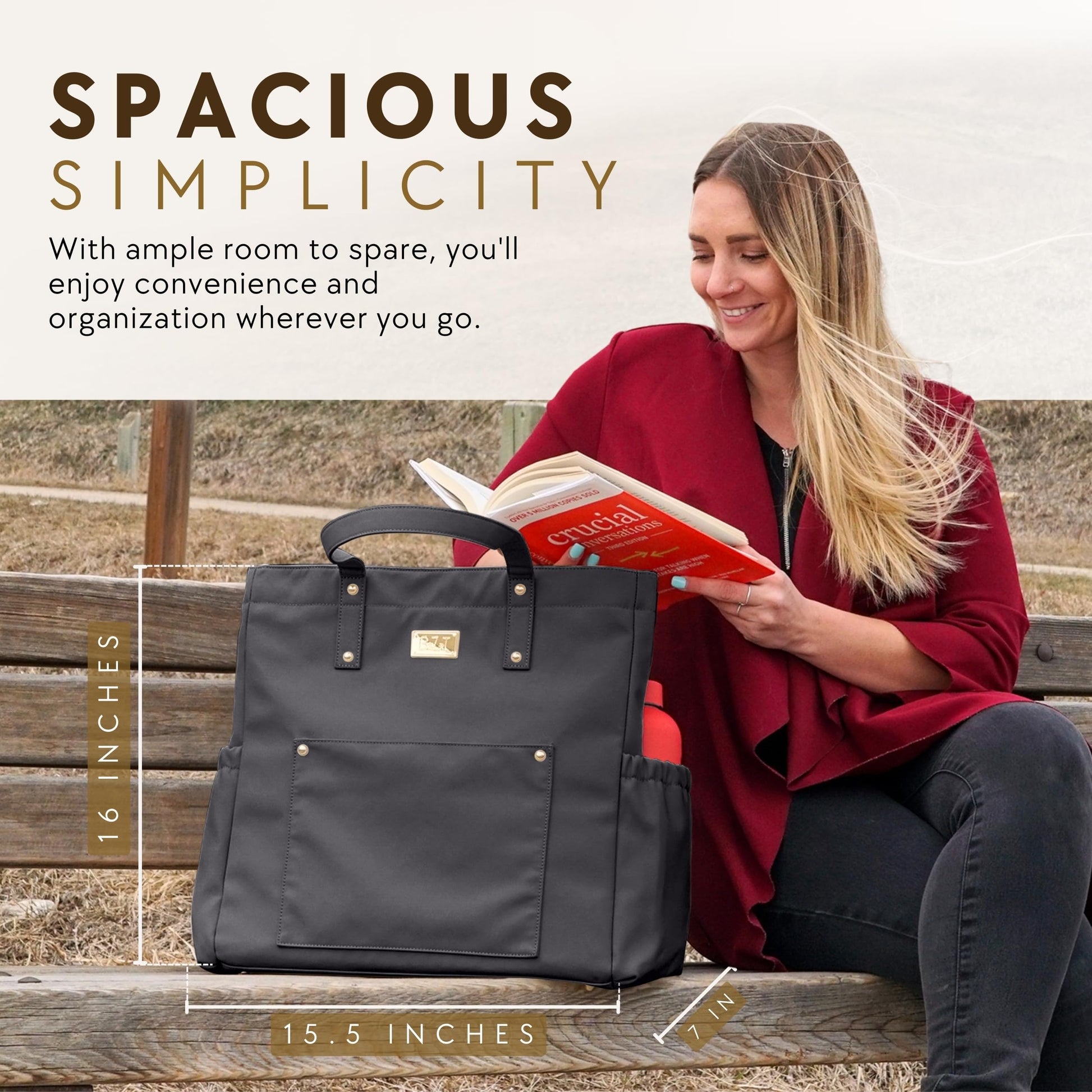 chiceco basic spacious travel tote shoulder bag Large Premium Lightweight Spacious Women's Tote| Shoulder Bag| Handbag – BBZKT